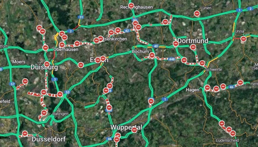 Haos în Germania, după o eroare a Google Maps: toate autostrăzile, închise