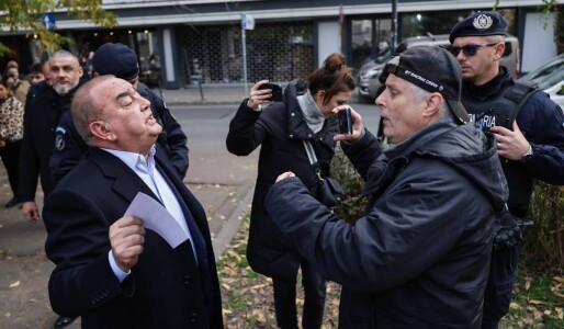 VIDEO Gigi Nețoiu, scandal monstru cu Marian Ceaușescu în curte la BEC: ...