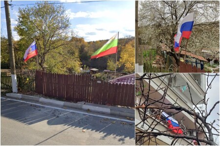 Steagul Federației Ruse, arborat în multe localități din Bulgaria. „Ne-au ...