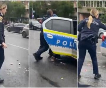 O poliţistă din Cluj şi-a gazat din greşeală propriul coleg, care se ...