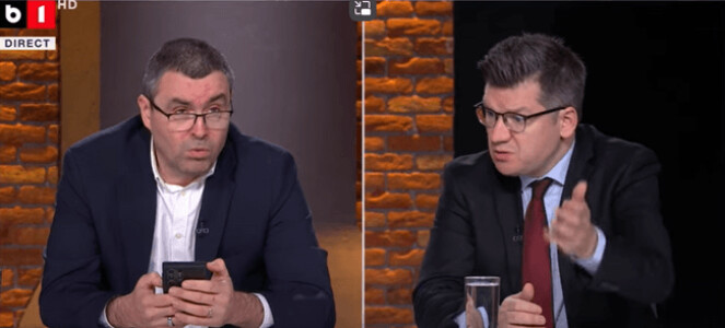 Scandal în direct la TV: „Băi, cal troian rusesc! La Moscova cu tine!” ...