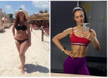 A slăbit 40 de kilograme și a ajuns pe podium la bodybuilding natural: ...