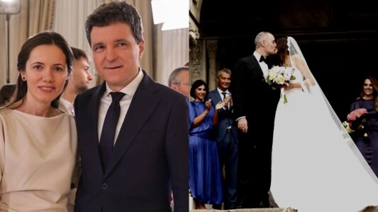 Nicușor Dan și Mirabela Grădinaru au participat la nunta lui Alexandru ...