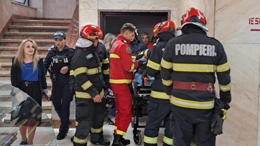 Primul salvator care a ajuns la liftul căzut cu 7 oameni în Ministerul ...