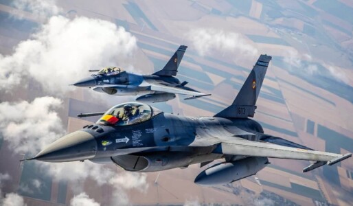 A treia dronă doborâtă de un avion F-16 în spațiul aerian românesc în ...